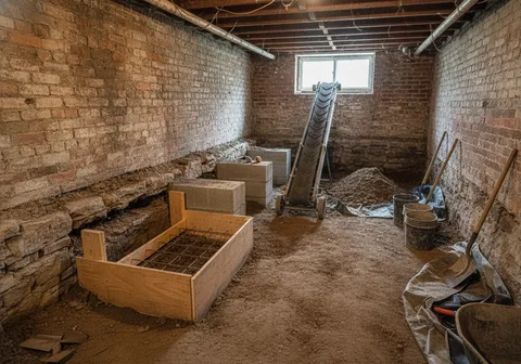 Underpinning & Basement Lowering in Kitchener